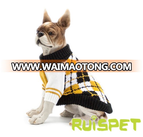 Knitted Dog Coat Pet Sweater Clothes