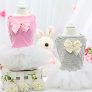 Cute Bowite Pet Dress Fashion Design Dog Veil Tutu Skirt